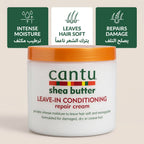 Cantu Shea Butter Leave-In Conditioning Repair Cream, 16 Ounce