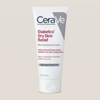 CeraVe Diabetics' Dry Skin Relief Cream – Urea Moisturiser for Very Dry, Rough Skin