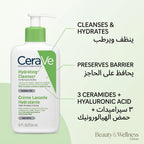 CeraVe Hydrating Cleanser – Non-Foaming Face & Body Wash for Normal to Dry Skin