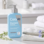CeraVe Psoriasis Cleanser 237ml – 2% Salicylic Acid Body Wash for Scaly Skin