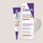 CeraVe Skin Renewing Vitamin C Serum 30ml – 10% Pure Vitamin C Brightening Serum