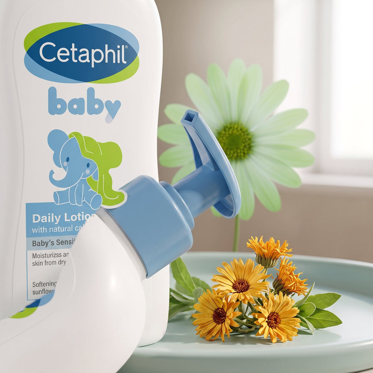 Cetaphil Baby Daily Lotion 400ml – 24-Hour Moisturiser for Delicate Skin
