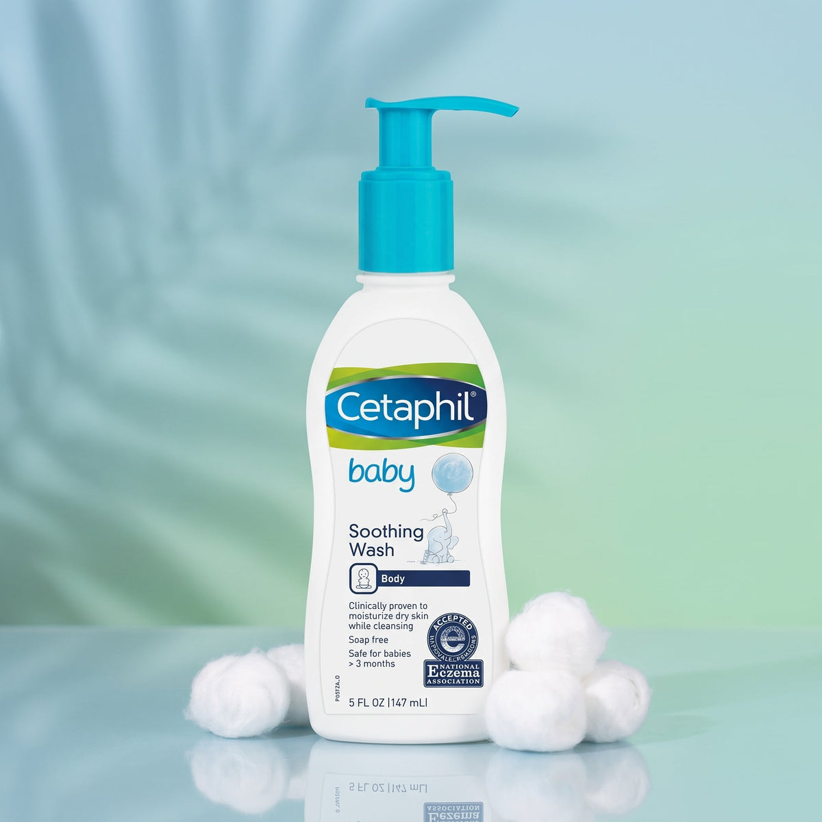 Cetaphil Baby Soothing Wash 148ml – Gentle Wash for Eczema-Prone Skin