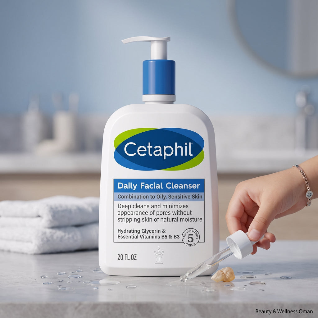 Cetaphil Daily Facial Cleanser – Gentle Wash for Combination & Oily Skin