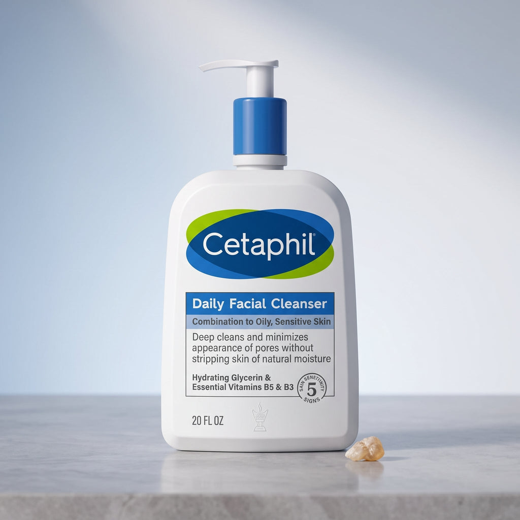 Cetaphil Daily Facial Cleanser – Gentle Wash for Combination & Oily Skin