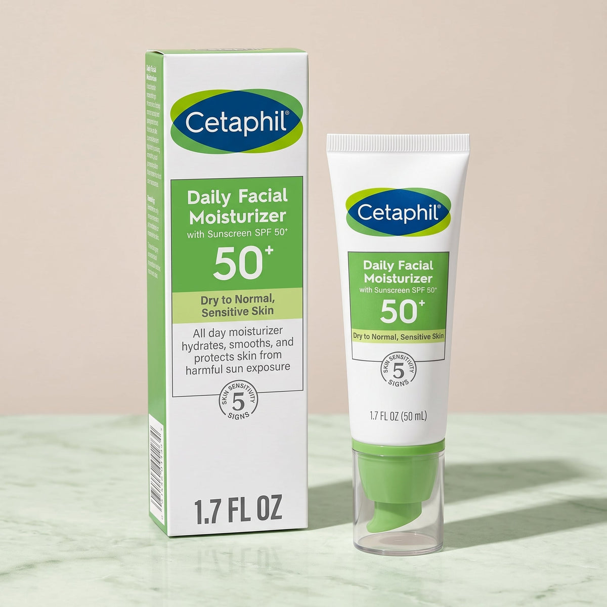 Cetaphil Daily Facial Moisturiser SPF 50 50ml – Hydrating Day Cream – image 6