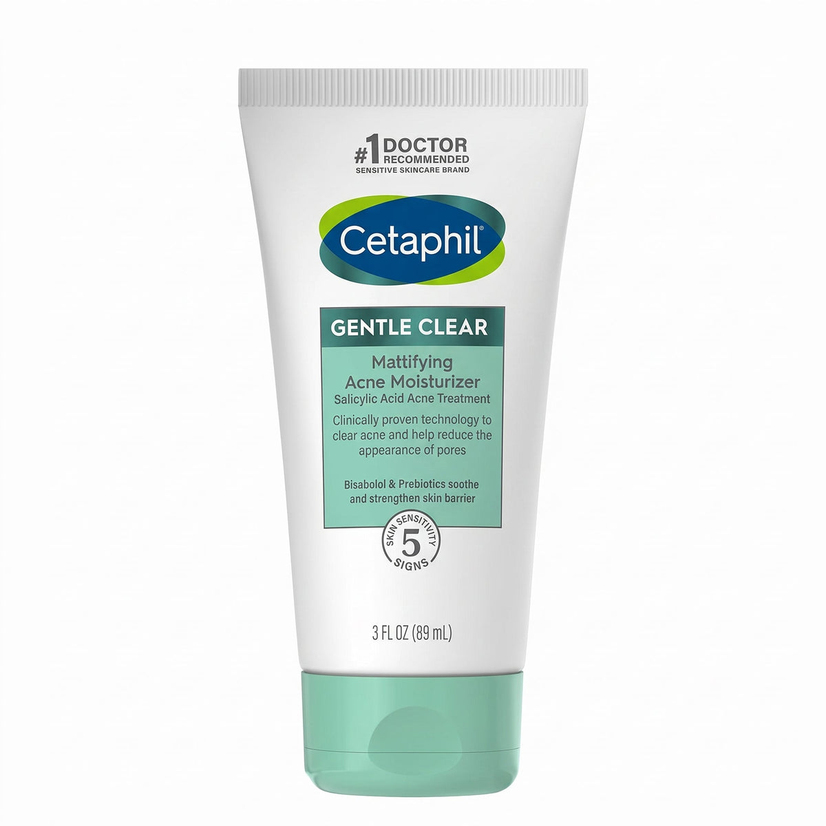 Cetaphil Gentle Clear Acne Moisturiser 89ml – Salicylic Acid, Oil-Free