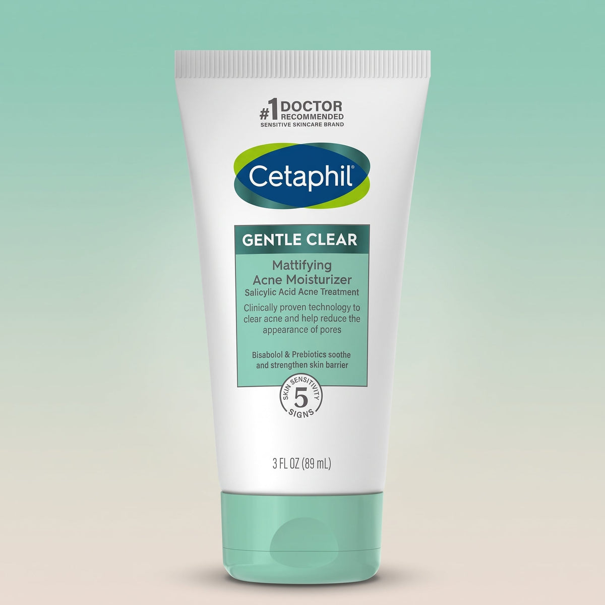 Cetaphil Gentle Clear Acne Moisturiser 89ml – Salicylic Acid, Oil-Free