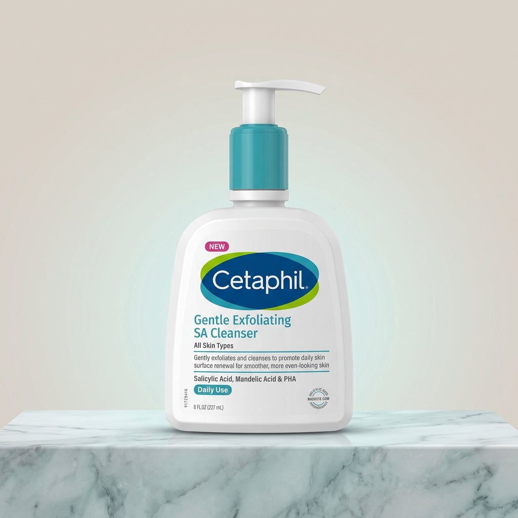 Cetaphil Gentle Exfoliating SA Cleanser – Salicylic Acid + PHA Face Wash
