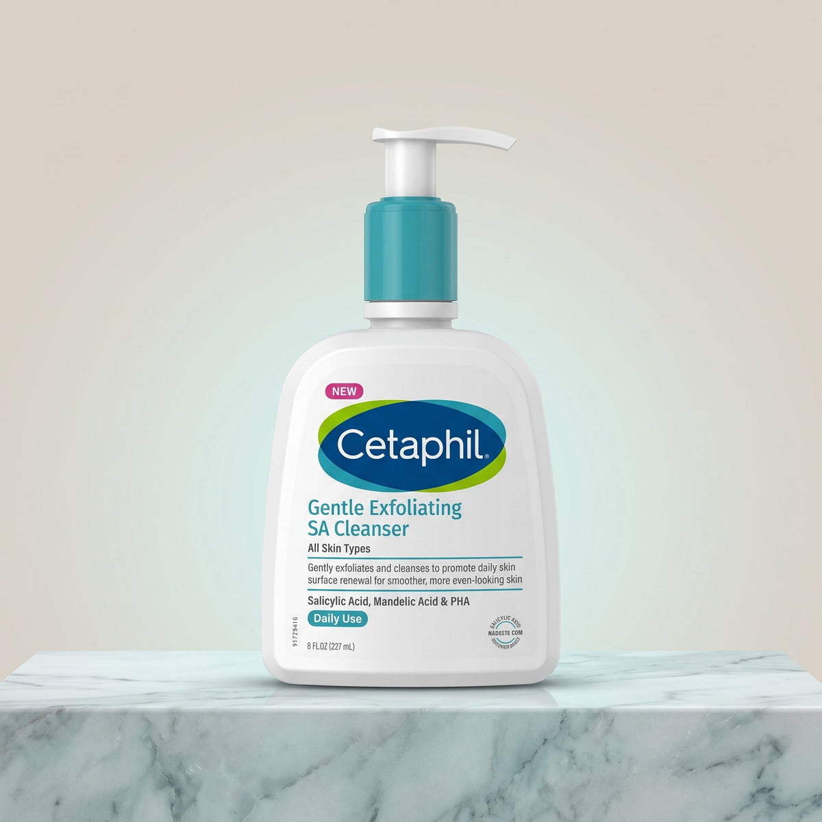 Cetaphil Gentle Exfoliating SA Cleanser – Salicylic Acid + PHA Face Wash