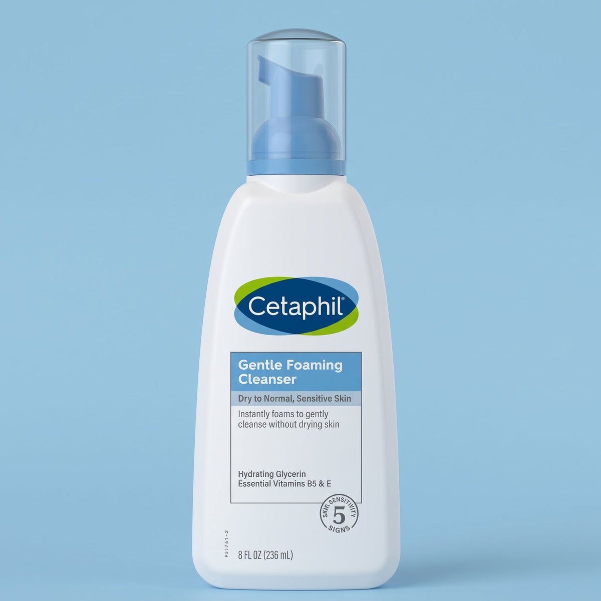 Cetaphil Gentle Foaming Cleanser 236ml – Foaming Wash for Sensitive Skin