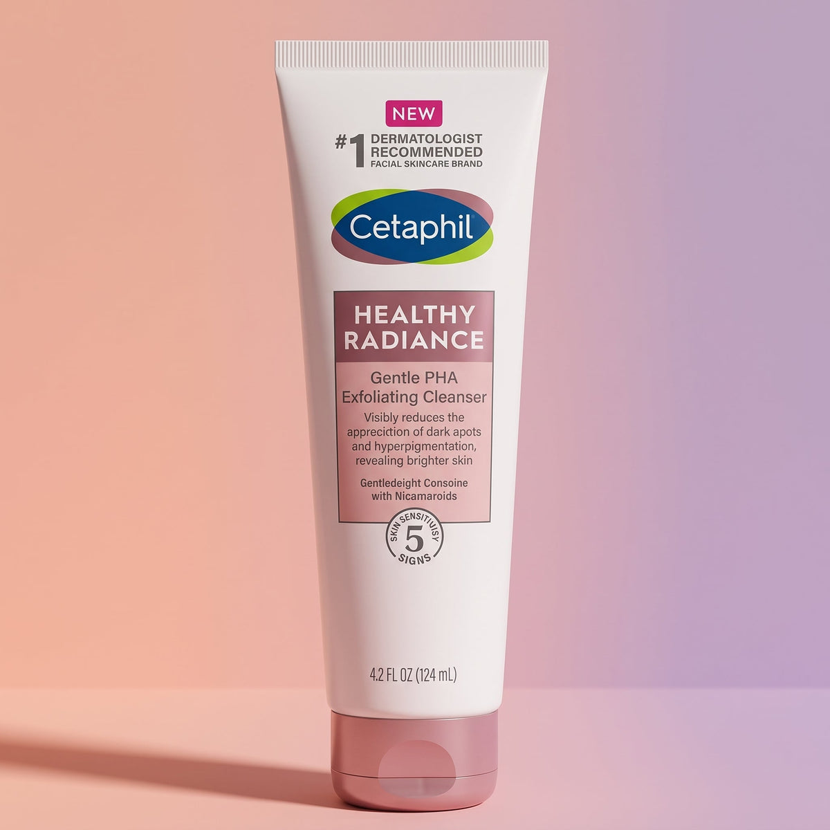 Cetaphil Healthy Radiance PHA Cleanser 124ml – Brightening Face Wash