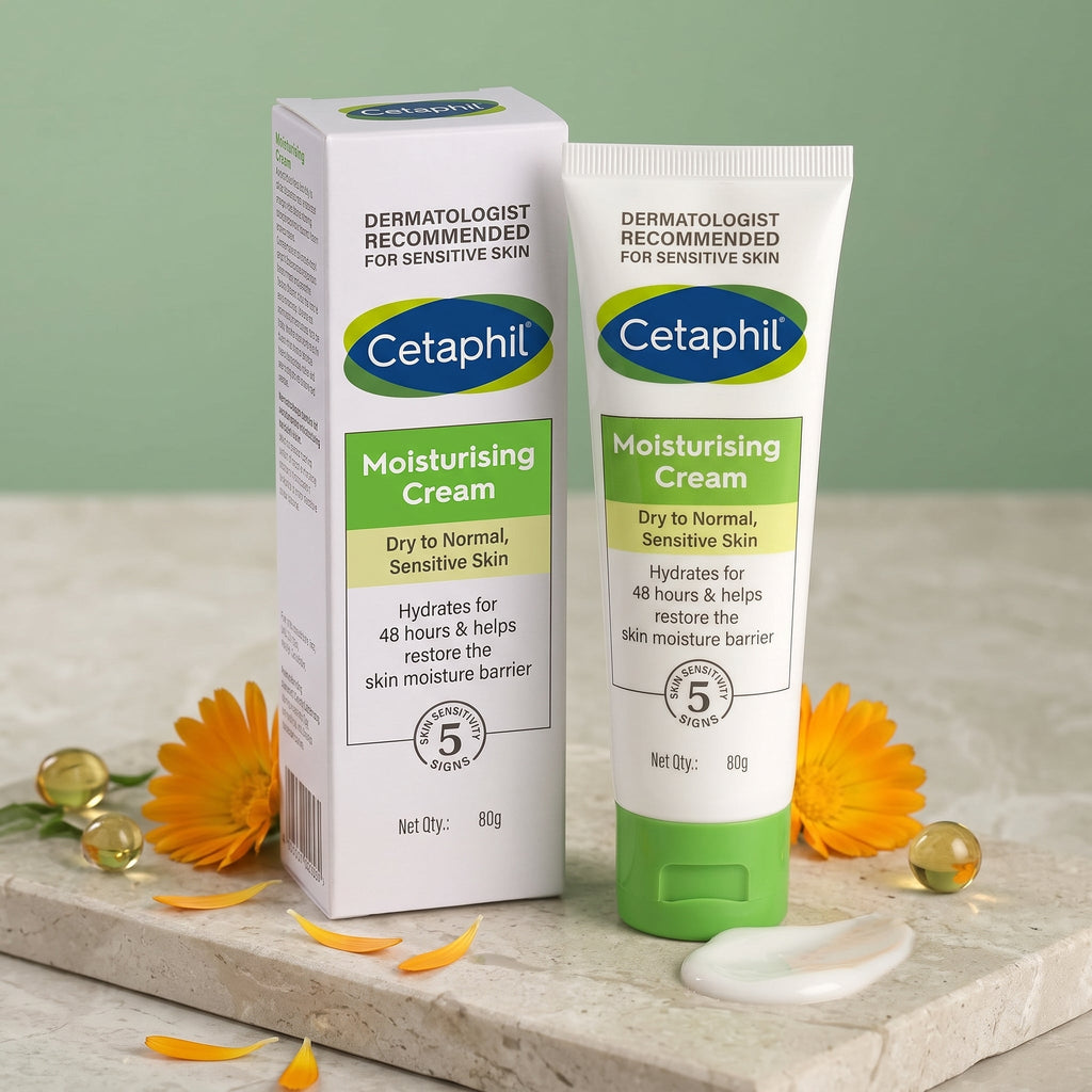 Cetaphil Moisturising Cream for Face & Body – Dry, Sensitive Skin