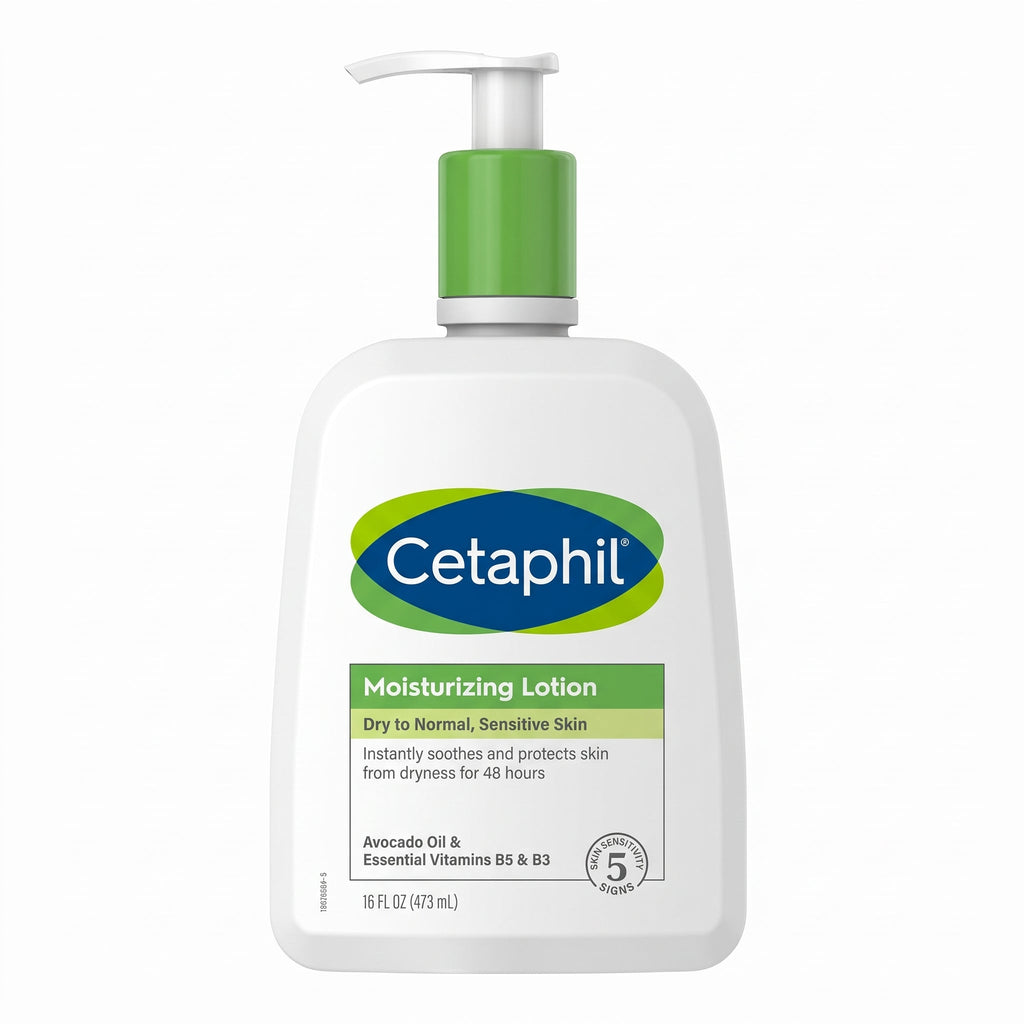Cetaphil Moisturising Lotion 473ml – 48hr Lotion for Dry, Sensitive Skin