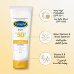 Cetaphil Sun SPF 50+ Light Gel – Oil-Free Sunscreen for Oily Skin