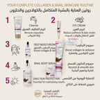 Women Beauty Skin Care Sets & Kits Facial Cream Collagen Snail Whitening Skin Care Set For Black Skin – image 4