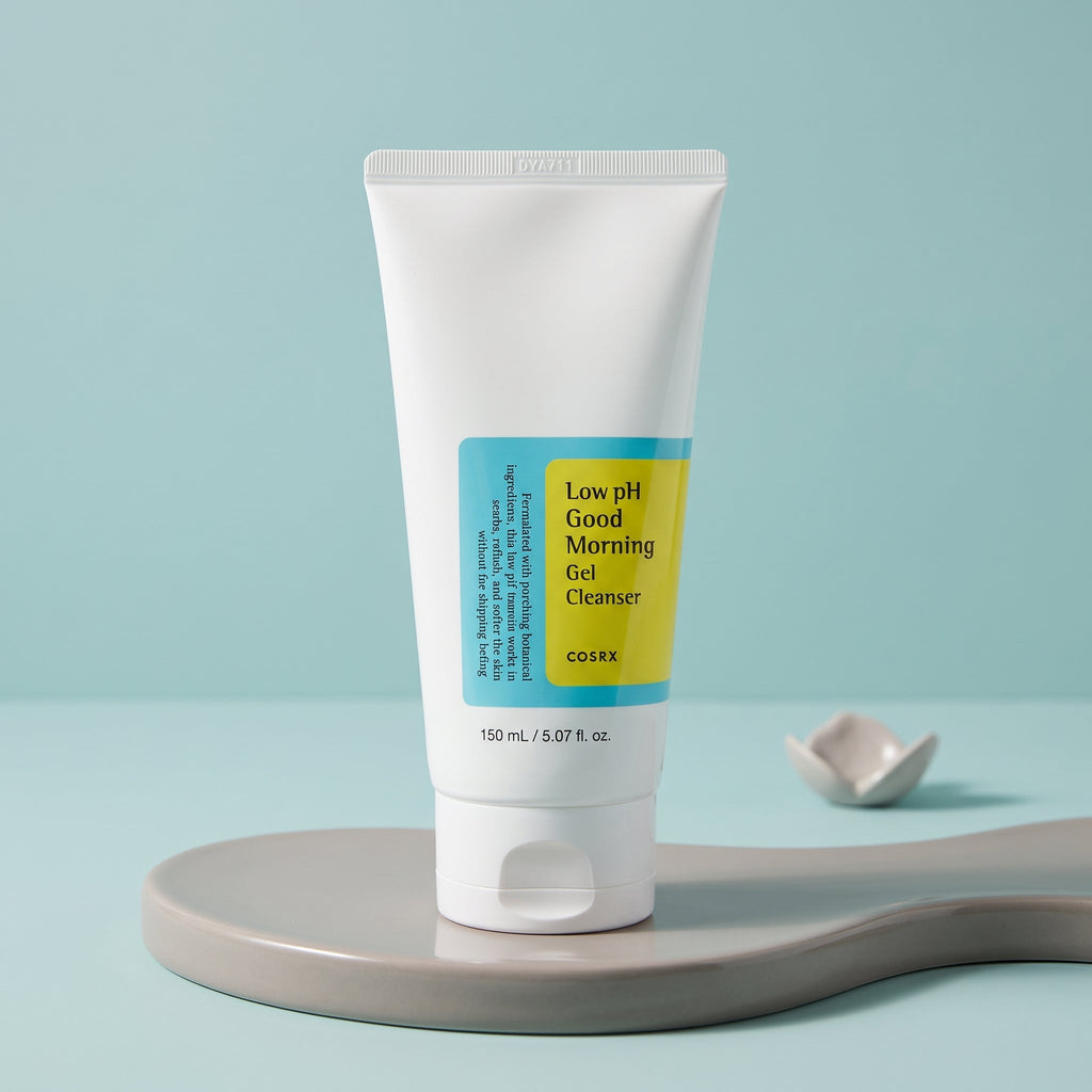 COSRX Low pH Good Morning Gel Cleanser 150ml – Gentle Daily Face Wash for Sensitive & Oily Skin