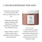 Beauty of Joseon Red Bean Pore Mask clay texture