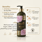 Dwella Herbotech Himalayan Rose Shampoo For Hair Shine & Deep Conditioning & No Parabean (300 Ml)