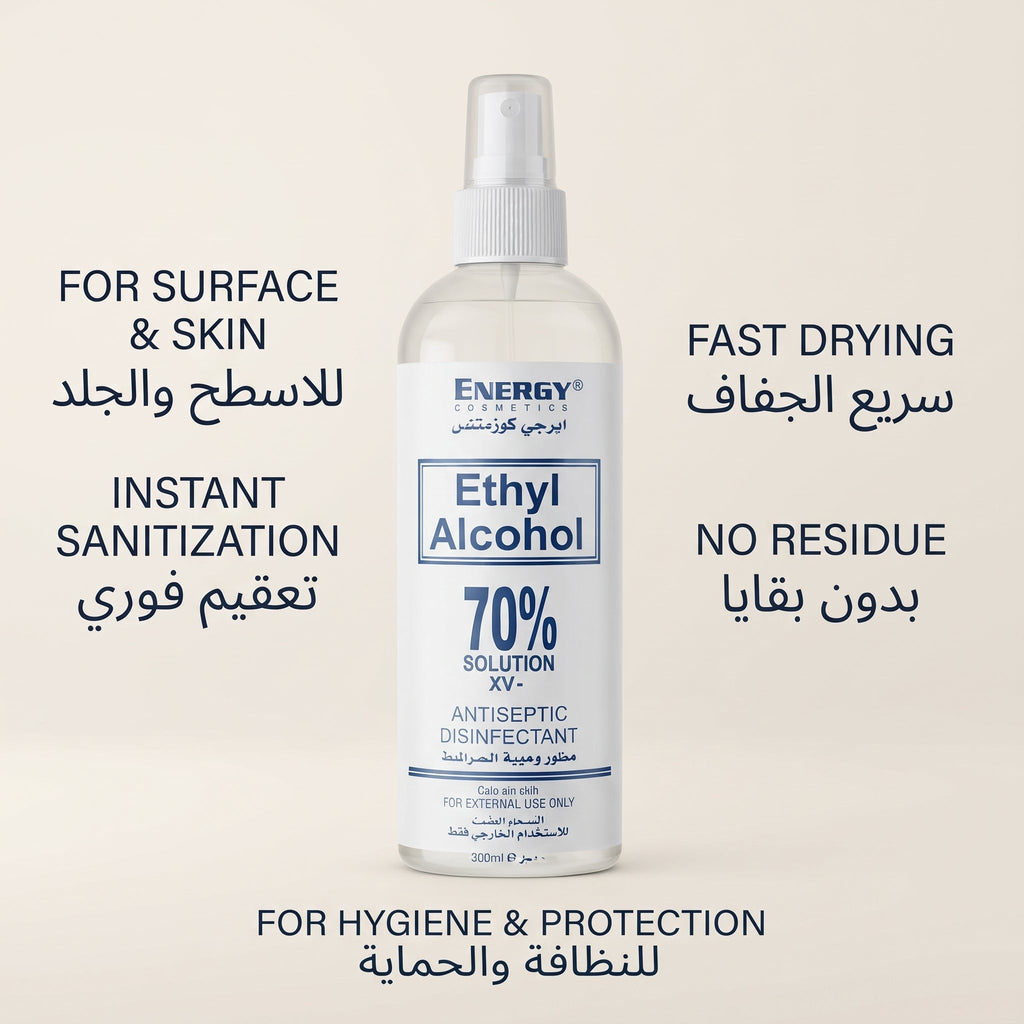 Energy Ethyl Alcohol 70% Solution
