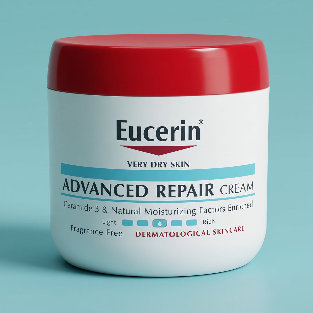 Eucerin Advanced Repair Cream 454g – Fragrance-Free Cream for Very Dry Skin