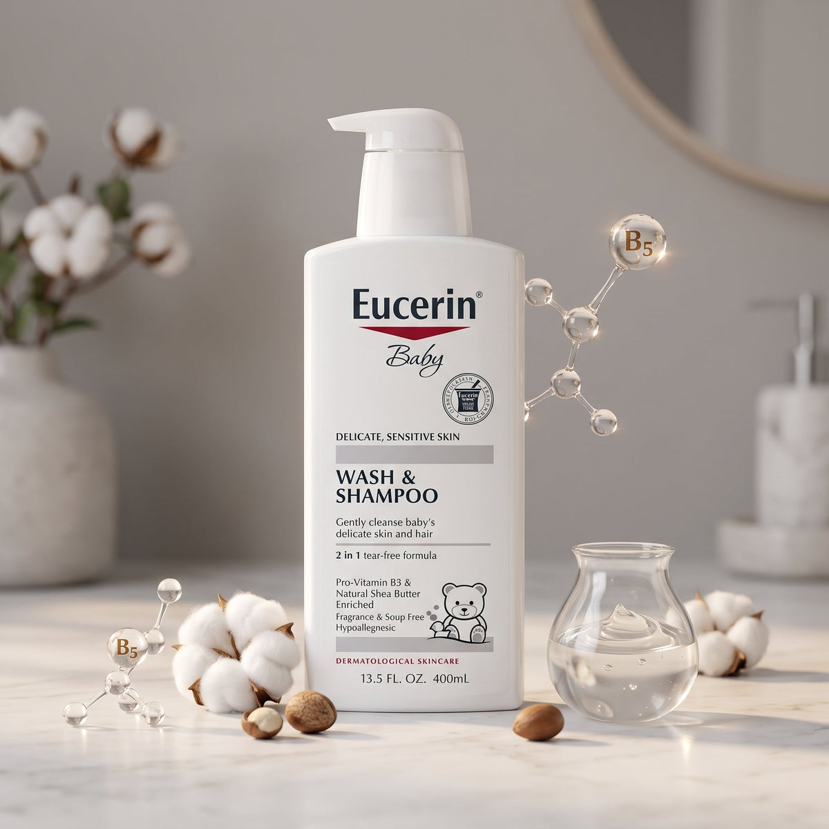 Eucerin Baby Wash & Shampoo