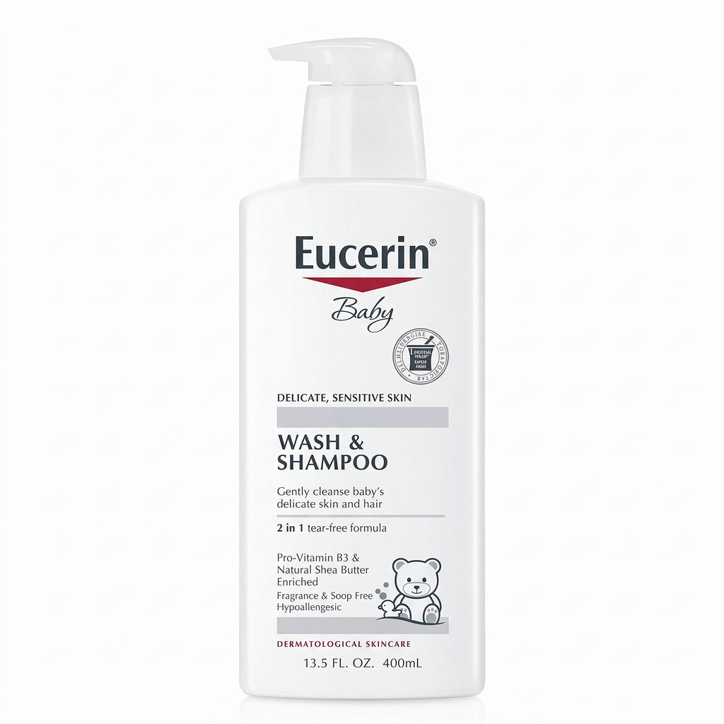 Eucerin Baby Wash & Shampoo