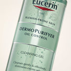 Eucerin DermoPurifyer Cleansing Gel 200ml – Salicylic Acid Face Wash for Oily, Acne-Prone Skin