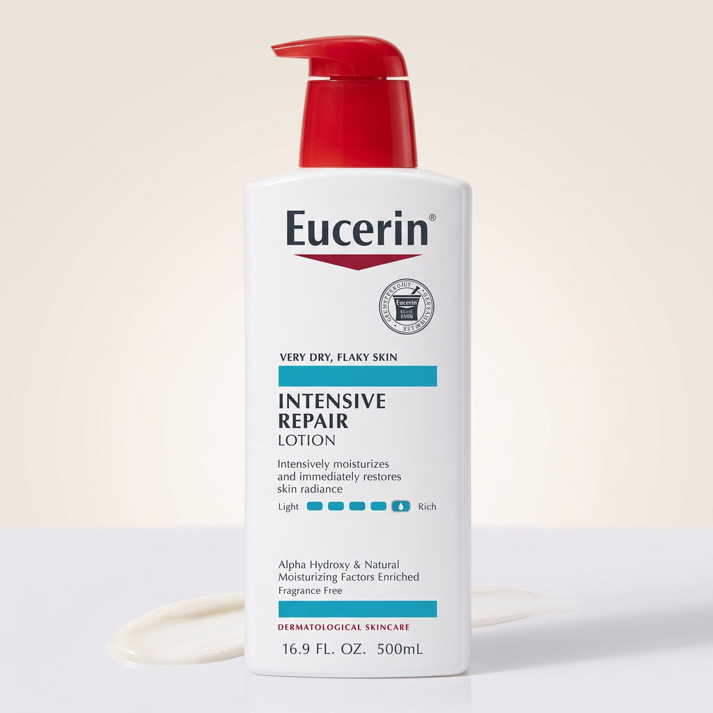 Eucerin Intensive Repair Lotion 500ml – Fragrance-Free for Very Dry Skin