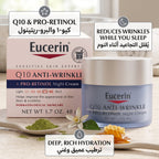 Eucerin Q10 Anti-Wrinkle Night Cream + Pro-Retinol 50ml – Overnight Anti-Ageing Cream