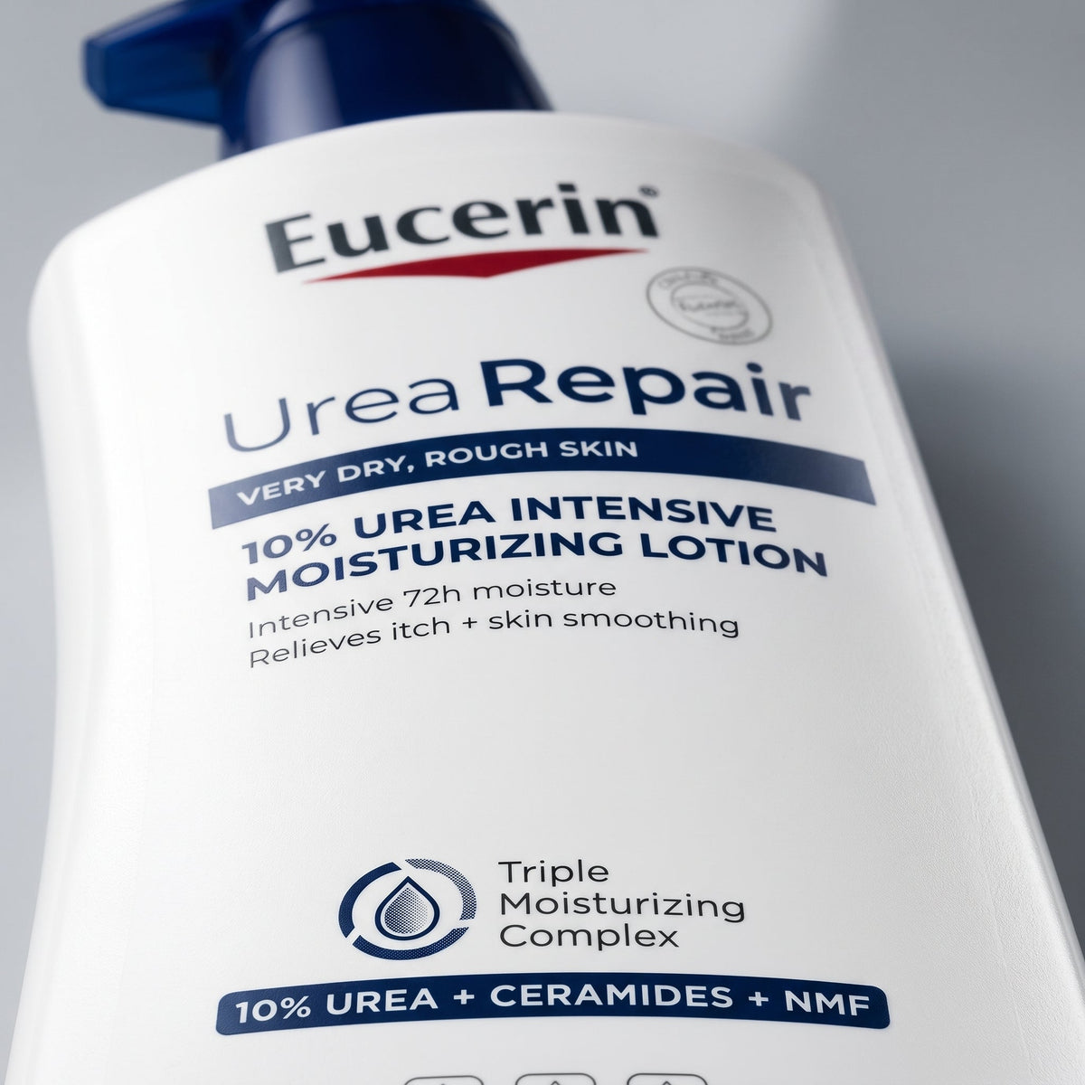 Eucerin UreaRepair Plus 10% Urea Lotion – Exfoliating Body Lotion for Very Dry, Rough Skin