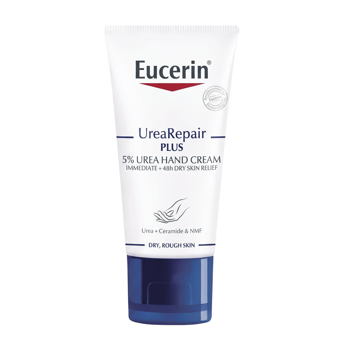 Eucerin UreaRepair Plus 5% Urea Hand Cream 75ml – For Dry, Rough Hands