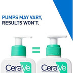 CeraVe Foaming Facial Cleanser gel-to-foam texture