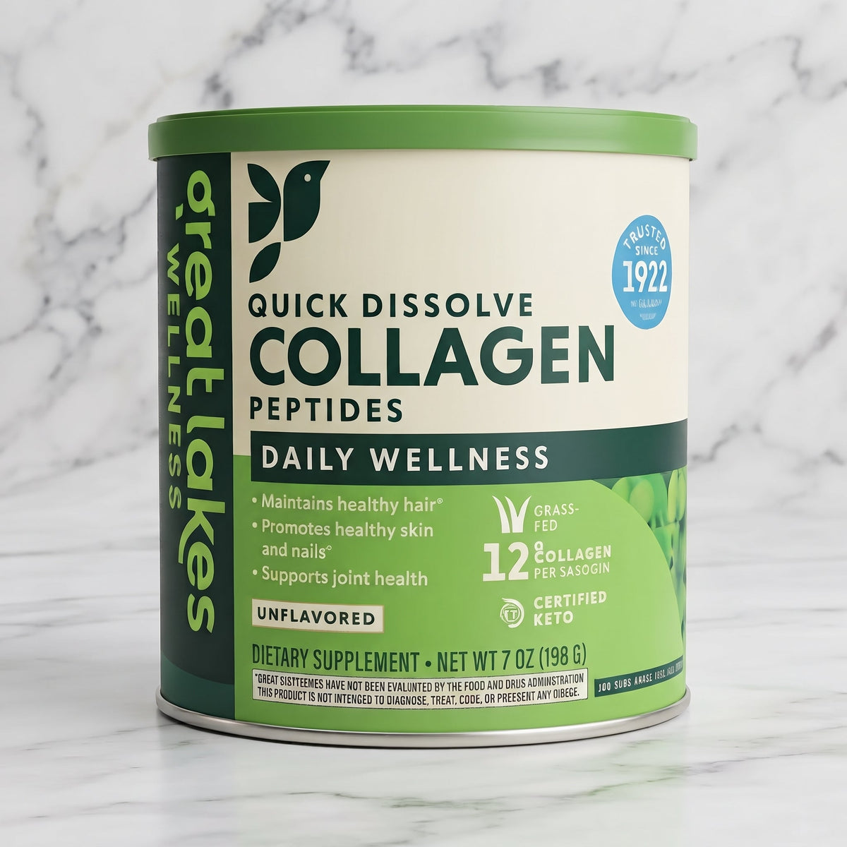 Great Lakes Quick Dissolve Collagen Peptides