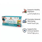 HYLEYS Tea 14 Days Cleanse Kit - 42 Tea Bags (100% Natural, Sugar Free, Gluten Free and Non-GMO), 42.0Count