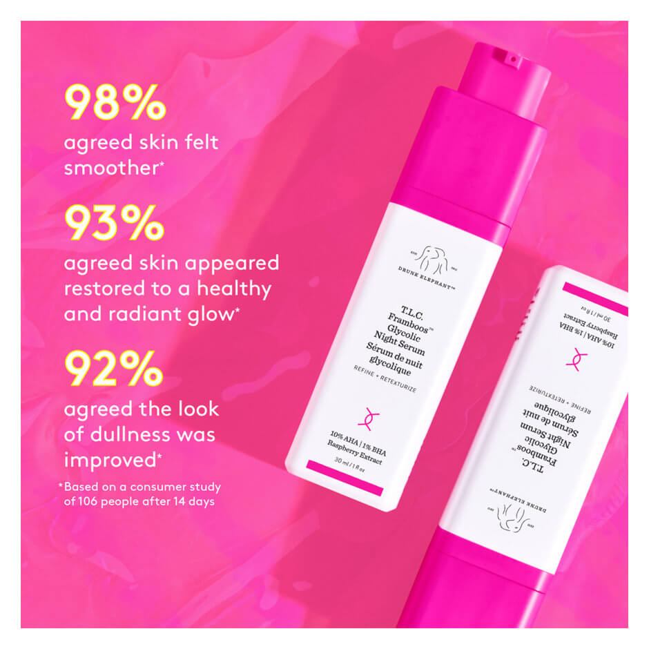 Drunk Elephant Framboos Glycolic Night Serum
