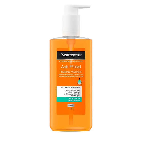 Neutrogena Anti-Blemish Salicylic Acid Facial Wash Gel