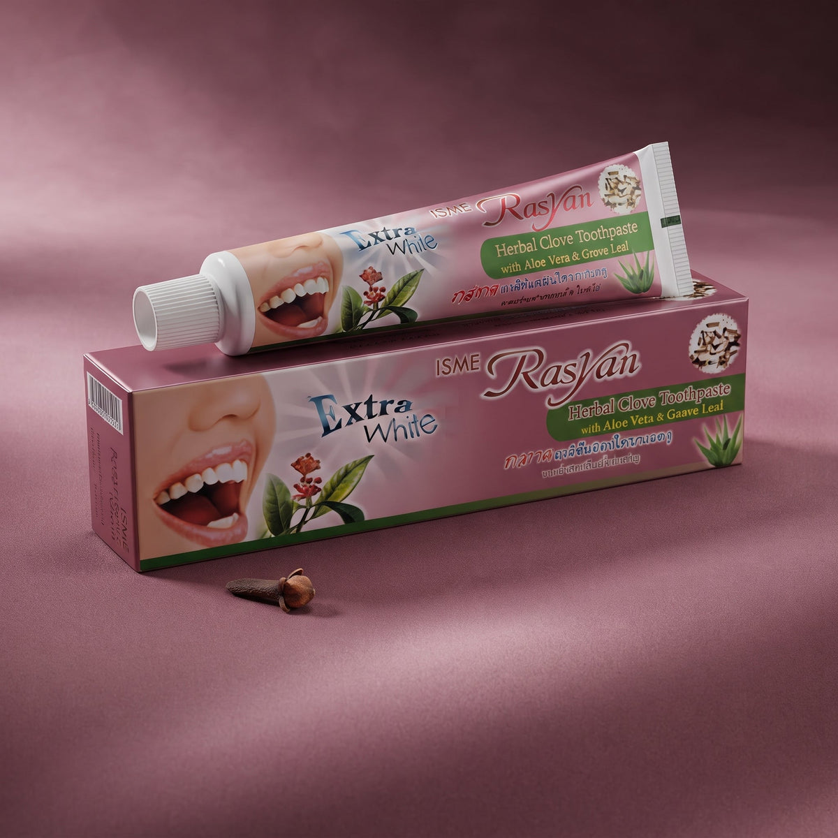 Shine Herbal Clove Toothpaste with Aloe Vera & Guava Leaf Toothpaste (100 g) – image 3