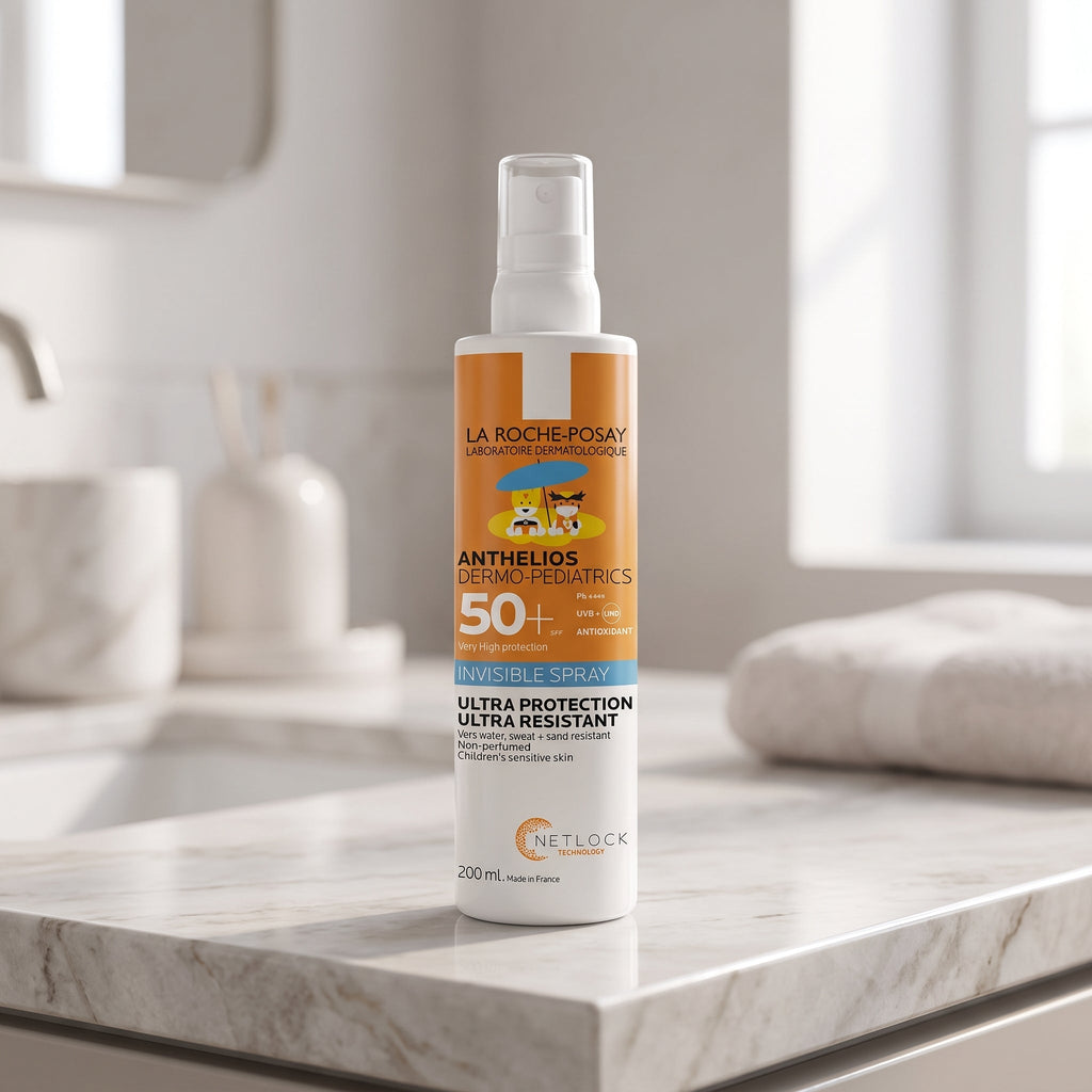 La Roche-Posay Anthelios Dermo-Pediatrics Invisible Spray SPF 50+ – Kids' Sunscreen for Sensitive Skin