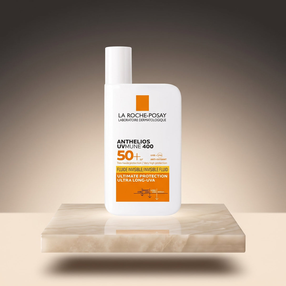 La Roche-Posay Anthelios UVMune 400 Invisible Fluid SPF 50+ 50ml – Ultra-Light Face Sunscreen