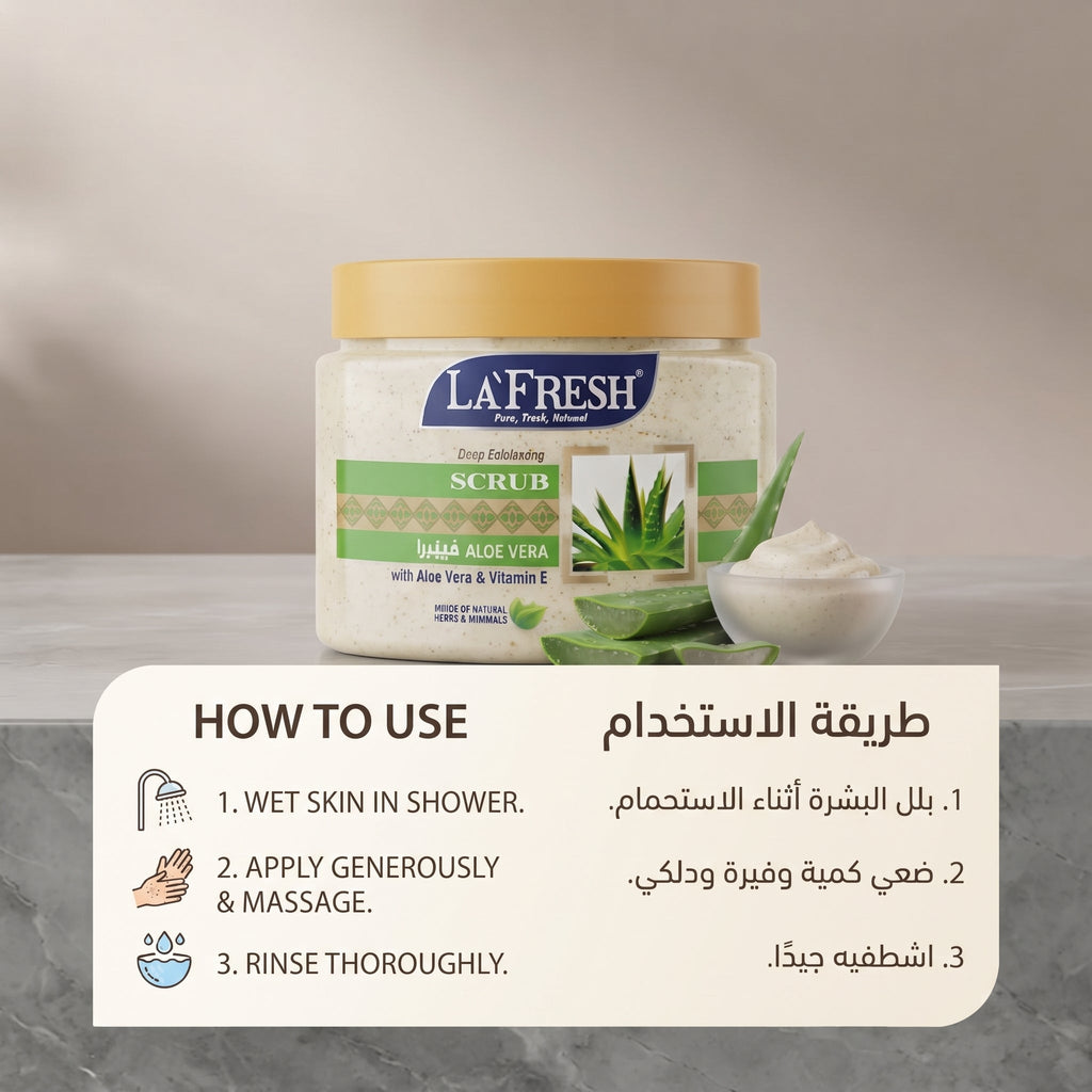 La'Fresh Aloe Vera Scrub