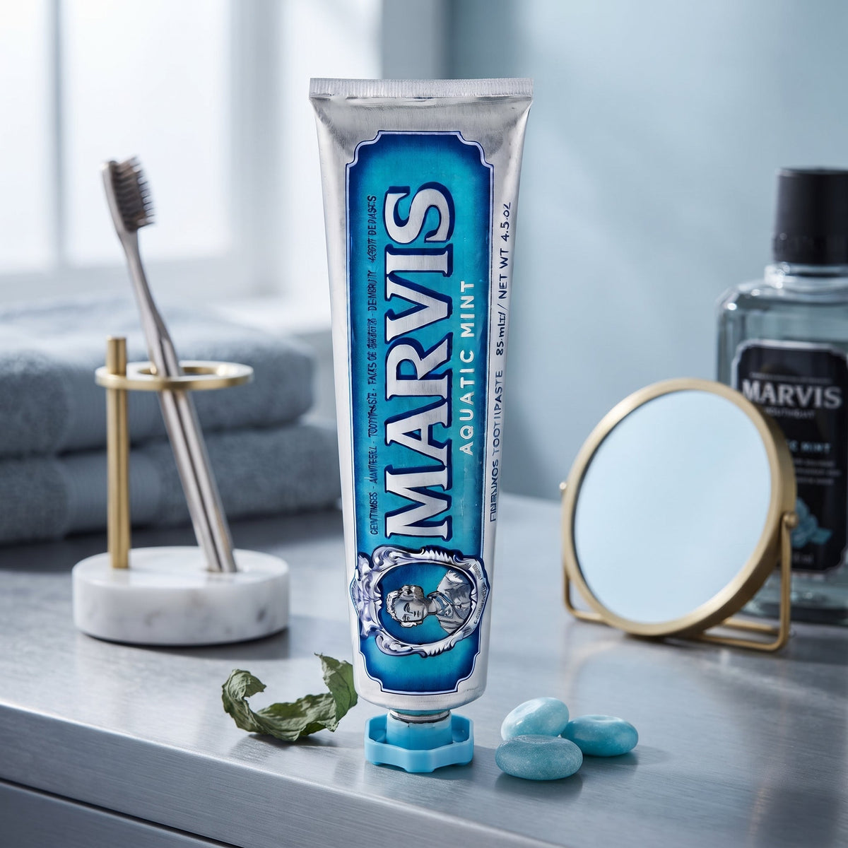 Marvis Aquatic Mint Toothpaste – image 3