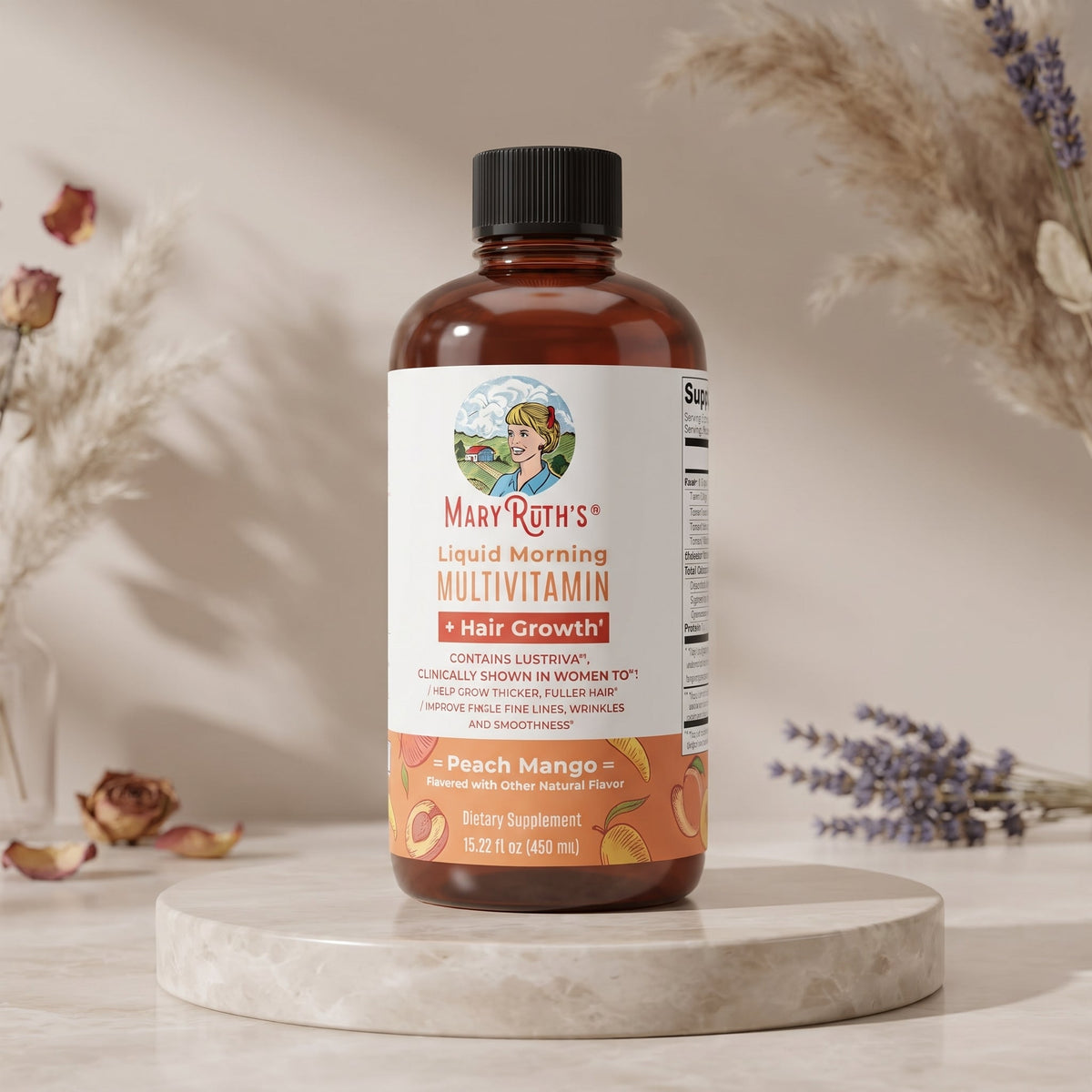 Liquid Morning Multivitamin + Hair Growth – image 2