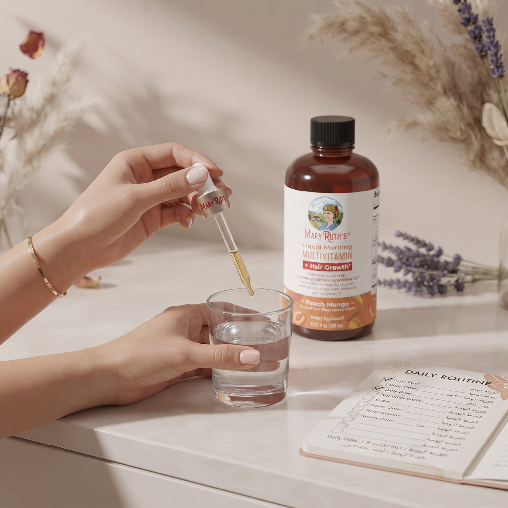 Liquid Morning Multivitamin + Hair Growth – image 4