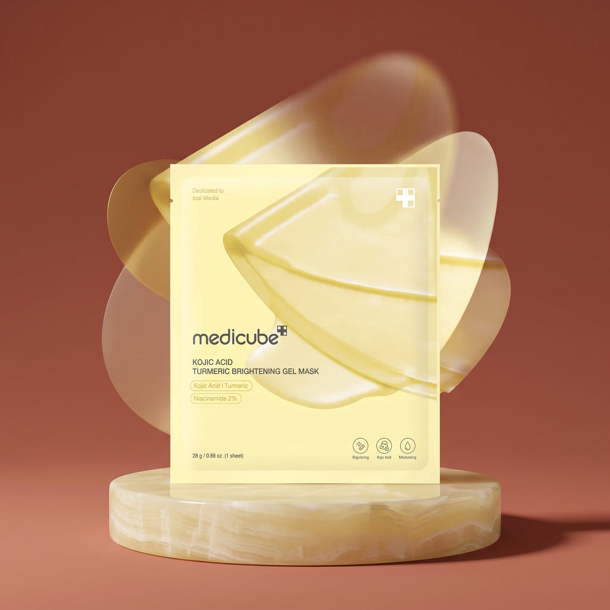 Medicube Kojic Acid Turmeric Brightening Gel Mask – image 2