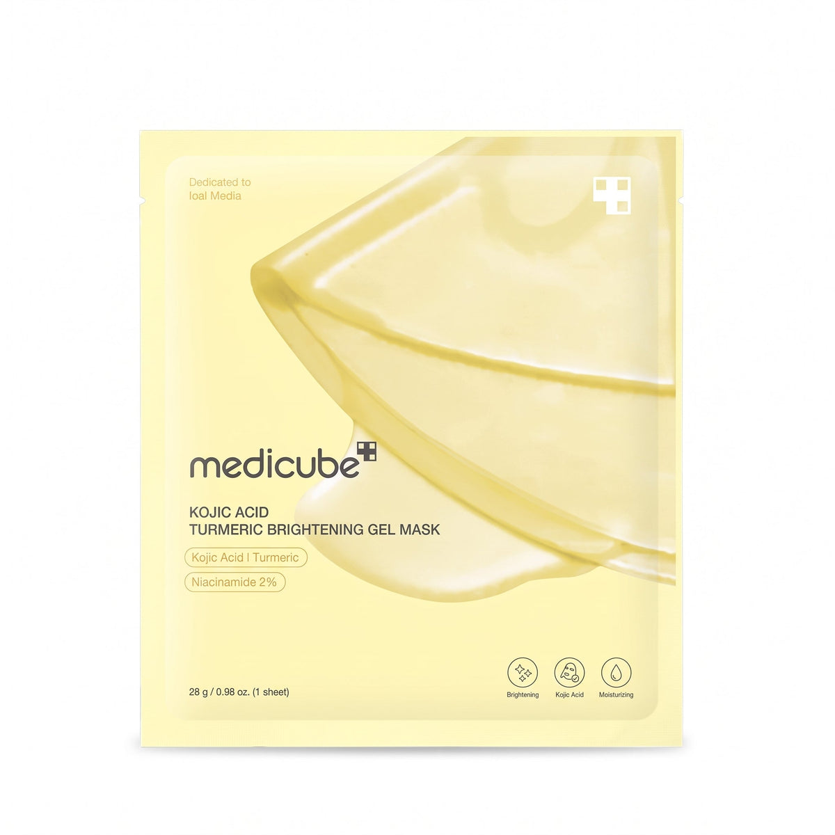 Medicube Kojic Acid Turmeric Brightening Gel Mask