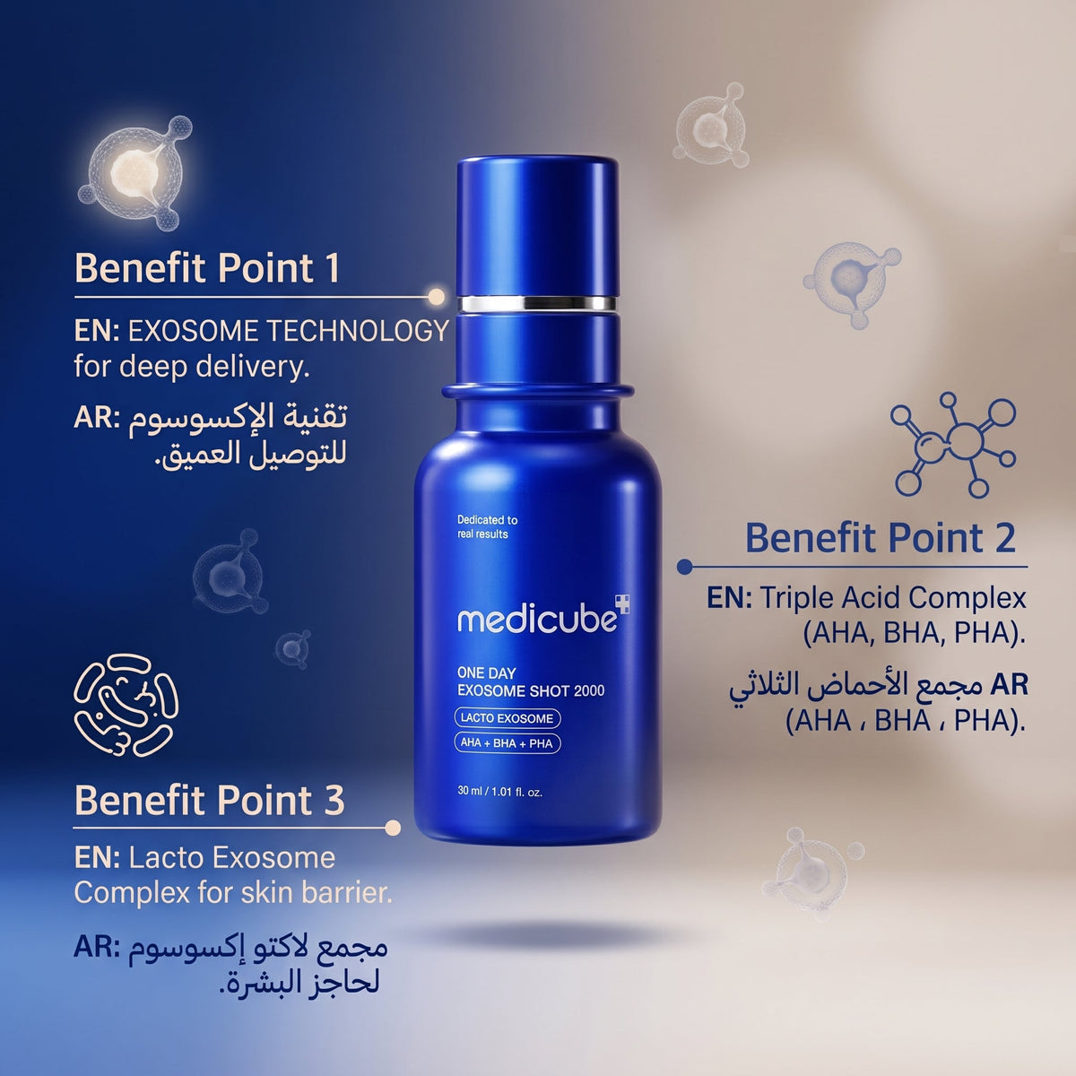 Medicube One Day Exosome Shot 2000 30ml – image 5