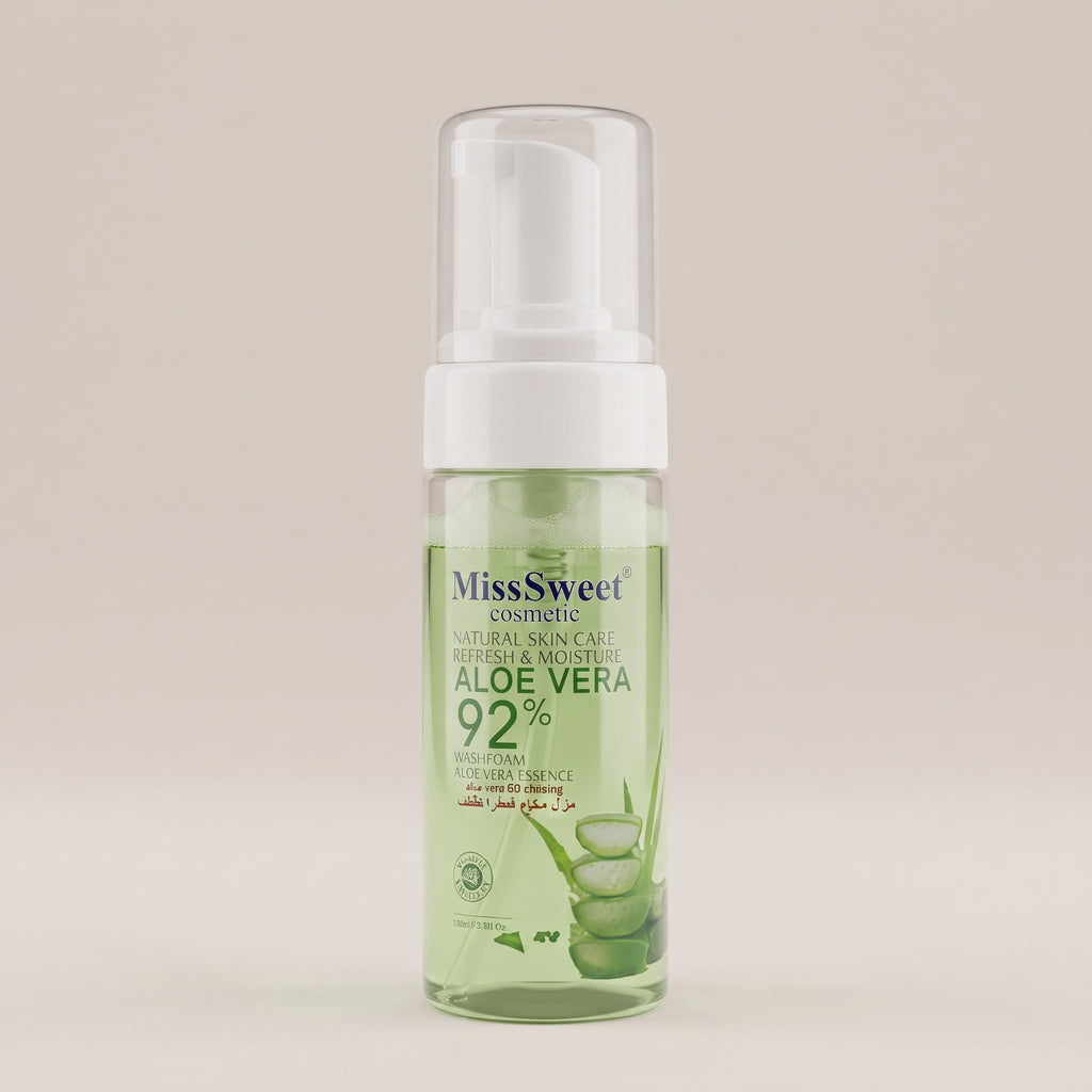 Miss Sweet Cosmetics Aloe Vera 92% Wash Foam 150ml
