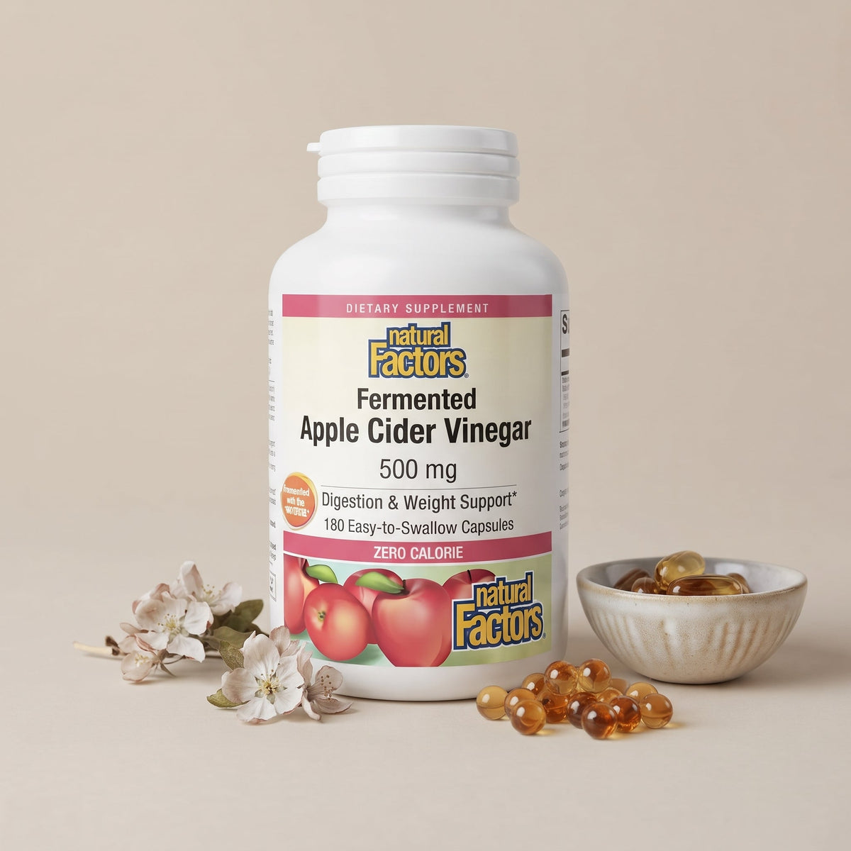 Natural Factors Fermented Apple Cider Vinegar – image 3