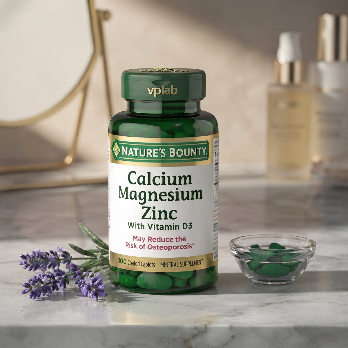 Nature's Bounty Calcium Magnesium Zinc with Vitamin D3 – image 4